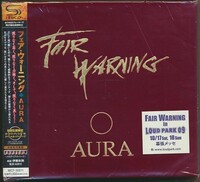 未開封 2枚組(Shm-CD+CD)●Fair Warning / AURA　初回生産限定 