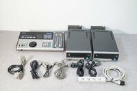 [NZ][D426311414] SONY ソニー CDS-3000/CDF-3000 + CDP-3000２台セット 業務用CDプレーヤー 専用ケーブル付き