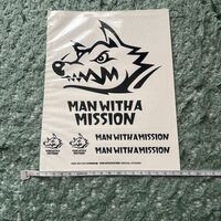 MAN WITH A MISSION ステッカー　GiGS特別付録