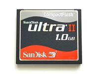 【残り3枚】☆美品☆ CFカード 1GB サンディスク ウルトラII SanDisk Ultra II コンパクトフラッシュ CompactFlash Card