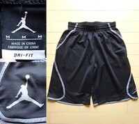 【NIKE】JORDAN DRI-FIT ショートパンツ ブラック SIZE:MEDIUM (ジョーダン,バスケットボール,バスパン)
