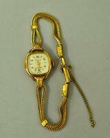 (1-115)SELLITA セリタ レディース 腕時計 14k 0.585 金色 ゴールド色 ANTIMAGNETIC スイス 動作未確認 【緑和堂】