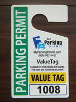 ◆新品U.S.駐車許可書【Parking Permit Hang Tags】sampleパーキングパーミット ◆送料230円～