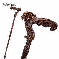 D014:茶色の木製の吸血鬼のコスプレワンド 杖 杖 茶色 装飾 木製 パーティー ハロウィーン 杖