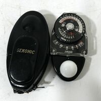SEKONIC セコニック STUDIO DELUXE スタジオデラックス L-398 露出計 動作未確認 AAL0403小5168/0425