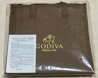 新品　未使用　GODIVA ゴディバ　保冷バッグ　クーラー　エコ　ランチバッグ　トートバッグ　ブラウン　茶色