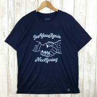 MENs L リッジマウンテンギア 2021 See You Again Next Spring Tシャツ Hand Shake 熊保護活動 生産終
