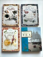 【送料無料、追跡サービス付き、匿名配送】　Coffee,Tea,Honey,Tea 4 English books 計4冊