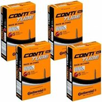 コンチネンタル(Continental) チューブ Race28 700×20-25C（仏式42mm) 4本セット【簡易包装品】箱なし