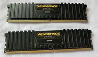 中古 CORSAIR DDR4 デスクトップPC用 VENGEANCE LPX 8GB×2枚キット CMK8GX4M1A2133C13