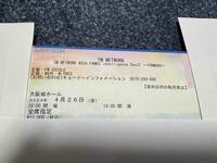 TM NETWORK 4/26 大阪城ホール チケット アリーナ １枚