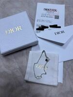 ディオール　ブレスレット　Christian Dior シルバー　クリスチャンディオール　ブレスレット　ラインストーン　中古美品