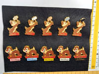 ● 海外レアピン　Disney pin コカ・コーラ・マクドナルド　チップ＆デールピン　５色ずつ　10個セット 　