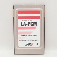 アライドテレシス LA-PCM CenterCOM 本体のみ イーサネット LAN アダプターカード PCMCIA PC Card ジャンク扱い 管16955
