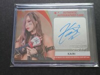 【2023BBM女子プロレスSPECIAL CARD SET Ambitious！】KAIRI　30枚限定インサート版直筆サインカード