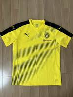 デッドストック　未使用　ボルシアドルトムント　Dortmund ユニフォーム　プラクティス　ゲームシャツ　puma プーマ　ブンデスリーガ