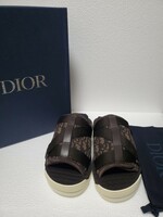 【新品】Dior　ディオール　ALPHA SANDAL オブリーク柄　サンダル