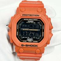 【1円スタート！！】カシオ GX-56 ジーショック レッド オレンジ ソーラー 51mm デジタル 腕時計 CASIO G-SHOCK ビッグサイズ