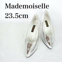 MK6033*Mademoiselle*レディースパンプス*23.5cm*シルバー