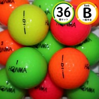 3ダース ホンマ D1 2018年モデル カラー Bランク HONMA 中古 ロストボール ゴルフボール 送料無料 snt