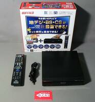 稀少動作品●BUFFALO DTV-X900 地デジ/BS/CSチューナー レコーダー メディアプレーヤー