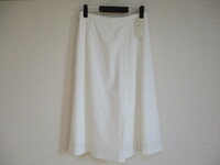 新品 K.T ケーティー キヨコタカセ ホワイト 麻混パンツ スカーチョ 15 春夏 大きいサイズ 日本製