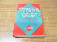 ▲01)【同梱不可】チェンバーズ 類義語辞典/チェンバース/Chambers Thesaurus/ケンブリッジ/Cambridge/洋書/A
