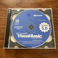 Microsoft visual Basic ver.5.0 ラーニング　エディション Windows CDキーあり