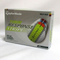 Taylor Made ツアーレスポンス マルチカラー ストライプ 1箱 12球 2023年 テーラーメイド Tour Response Stripe 4色セット