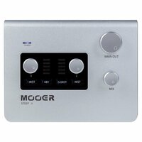 最落無し! Mooer　STEEP II　/ a38849　シンプルながら扱いやすく高音質なオーディオインターフェイス　1円