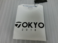 ★テーラーメイドゴルフ TOKYO 2018 Tシャツ Mサイズ ホワイト 1個 新品・未使用★