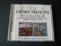 「ヘンリー・マンシーニ/アワー・マン・イン・ハリウッド+ディア・ハート&アザー・ソングス・アバウト・ラヴ」 (HENRY MANCINI)(BMG/EU盤）