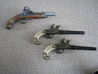 デニックス　フリントロック銃2丁　ナポレオン銃　計3丁　送料無料