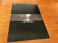 プレリュード　INX　インクス　BA4/BA5　1989年11月　大判カタログ