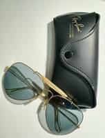 271▲ Ray-Ban レイバン アウトドアーズマン サングラス ゴールドカラー ボシュロム ユニセックス メガネ 眼鏡 中古品 現状品 　ケースあり