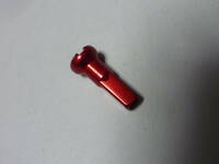 #14(2.0mm用)　アルミニップル　RED　バラ売り　72個まで