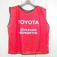 TOYOTA GAZOO SPORTS Wリーグ トヨタアンテロープス バスケ ビブス(XXL)レッド