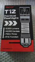 Weltool T12 Tactical flashlight 5000K タクティカルライト