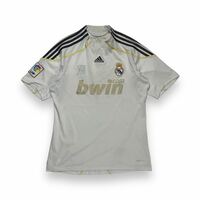 adidas アディダス レアル・マドリード 09-10 ホームユニフォーム ゲームシャツ ホワイト サッカー 