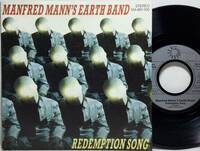 【独7】 ボブ・マーリー カバー REDEMPTION SONG / MANFRED MANN'S EARTH BAND / 1982 ドイツ盤 7インチレコード EP 45 BOB MARLEY レゲエ