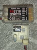 JRプロポ　RG831B RA01Tリモートアンテナ付　DMSS対応　8CH受信機　中古　動作確認済