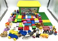 ｇ822ＳＫ　【１円スタート！】LEGO duplo レゴデュプロ レゴブロック レゴ 楽しいどうぶつえん 欠品あり 他混在あり 知育玩具 現状品 