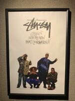 A TRIBE CALLED QUEST STUSSY A4 ポスター 額付き ⅰ