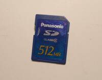 Panasonic 512MB SD メモリーカード 