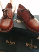 Tricker's トリッカーズ ウッドストック 5636 marron UK6 1/2 F5(ワイズE相当)