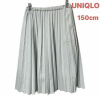 UNIQLO kids プリーツスカート　ミントグリーン　150cm