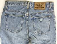 ゲス デニムパンツ スリム ジーンズ W29 Guess Jeans アメリカ製 Made in USA 90's