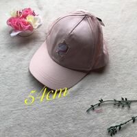 新品 54cm ピンク　ユニコーン　キャップ　可愛い　キッズ　ジュニア　女の子　帽子　野球帽 