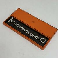HERMES Chaine D´ancre TGM bracelet エルメス シェーヌダンクル TGM ブレスレット size 12コマ シルバーアクセサリー