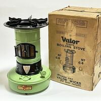 【美品・箱付】Valor バーラー 64　ストーブ　クッカー　英国製　イギリス製　1950年代　ビンテージ 　キャンプ